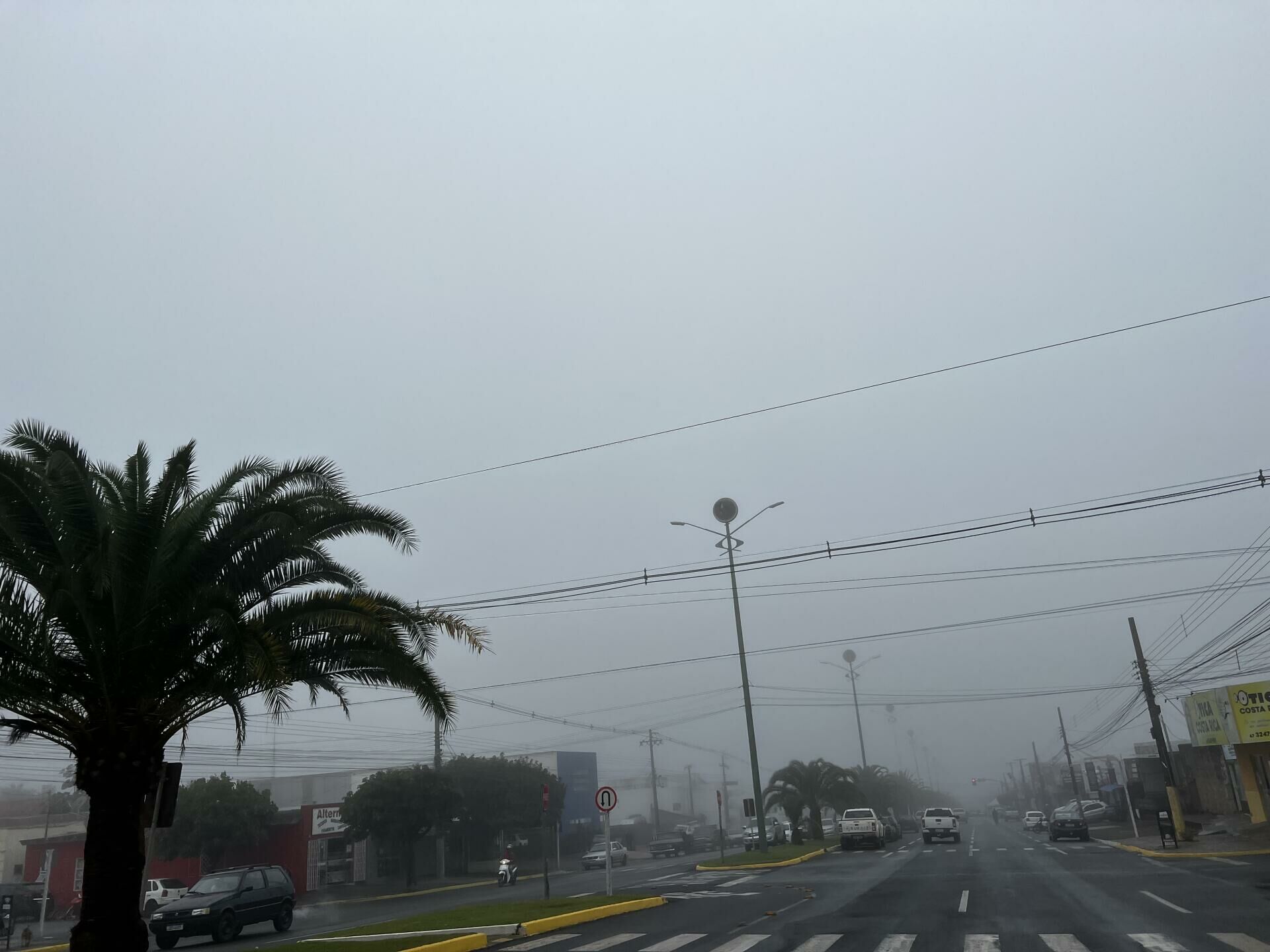 Imagem de compartilhamento para o artigo Frio e chance de chuva marcam terça em Costa Rica e Camapuã da MS Todo dia